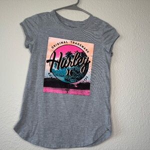 Hurley, Gray, Girls T-Shirt